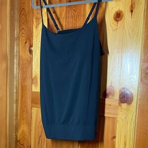 Under Armour Black yoga top XL built in bra.